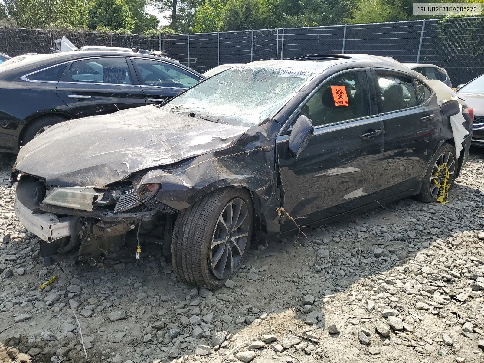 19UUB2F31FA005270 2015 Acura Tlx