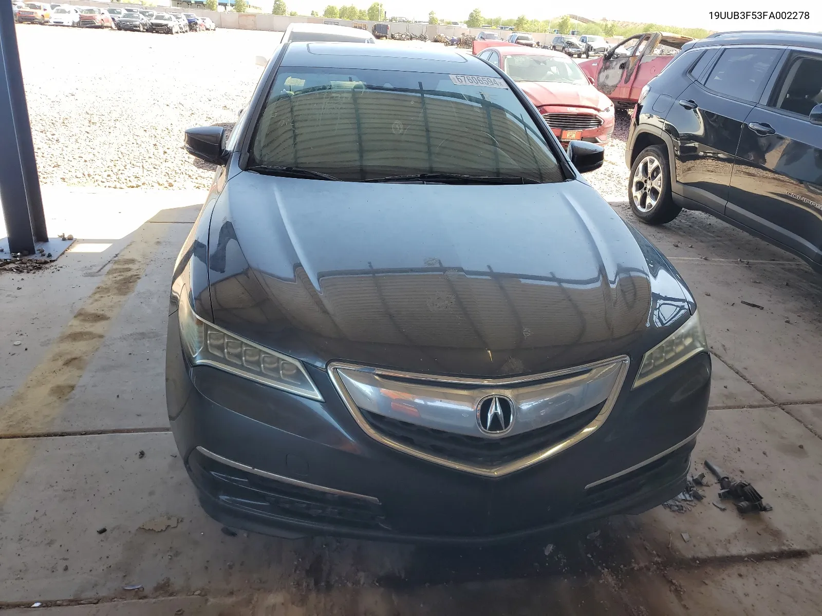 19UUB3F53FA002278 2015 Acura Tlx Tech