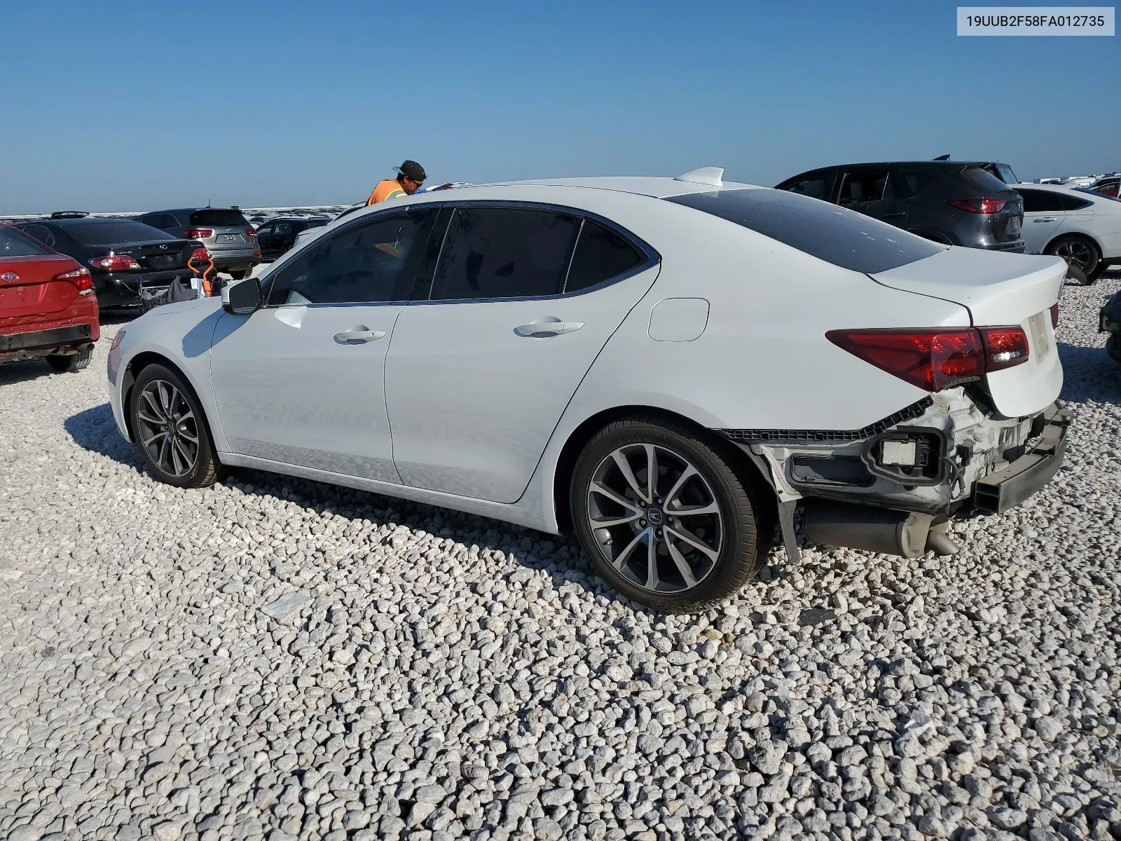 2015 Acura Tlx Tech VIN: 19UUB2F58FA012735 Lot: 67974224