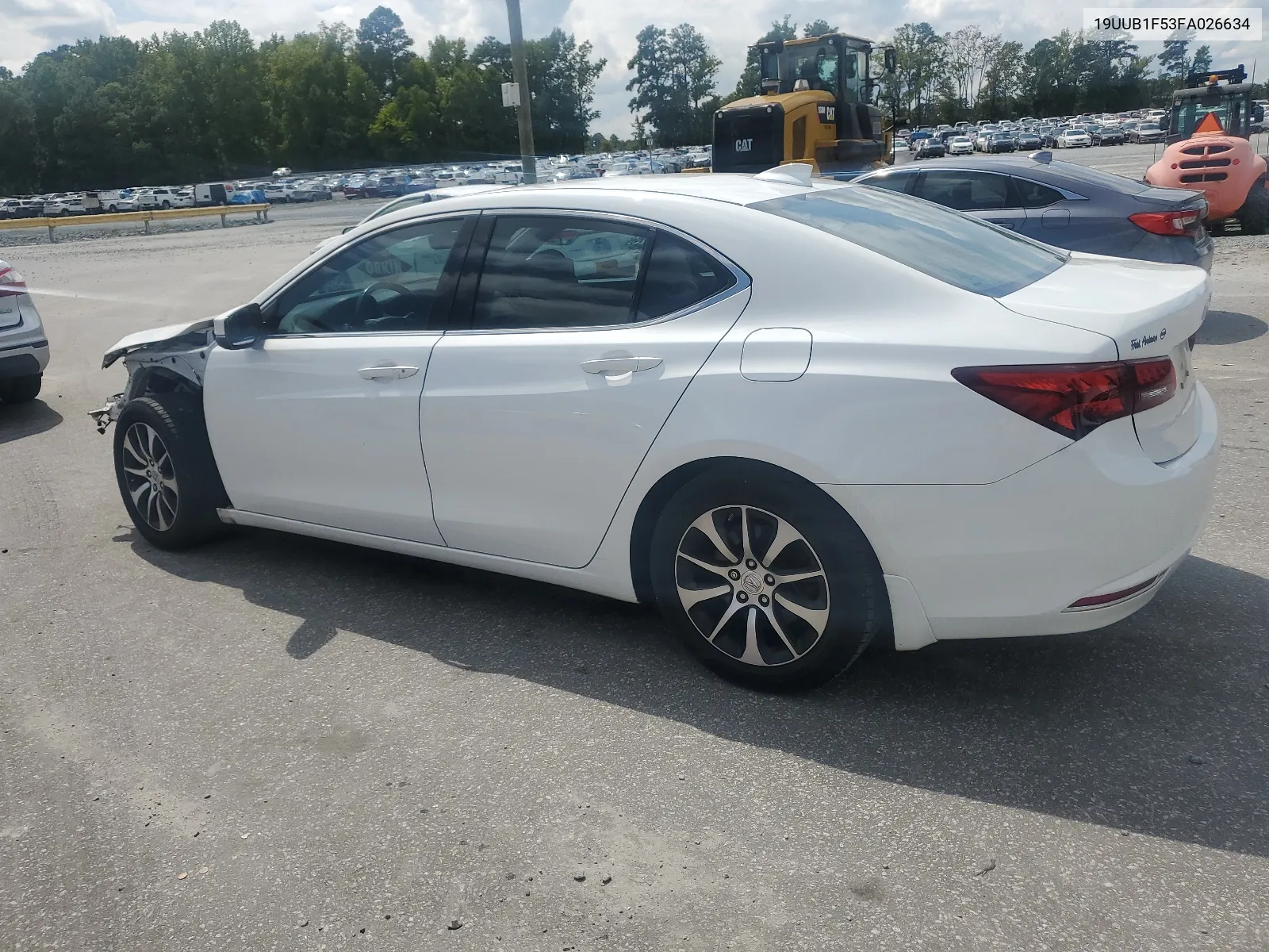 19UUB1F53FA026634 2015 Acura Tlx Tech