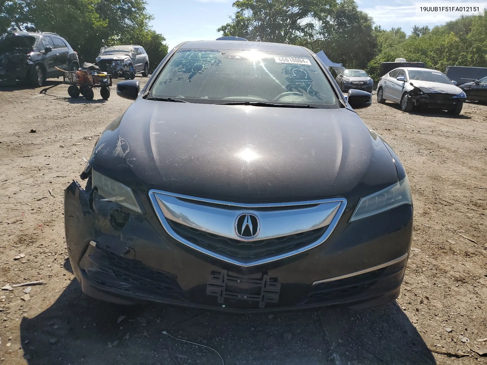 2015 Acura Tlx Tech VIN: 19UUB1F51FA012151 Lot: 68472314