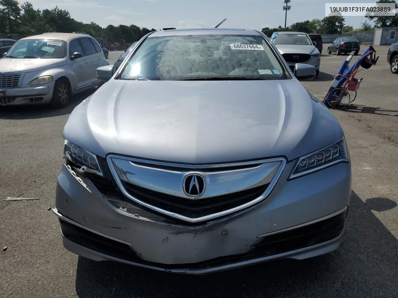 2015 Acura Tlx VIN: 19UUB1F31FA023889 Lot: 68637664