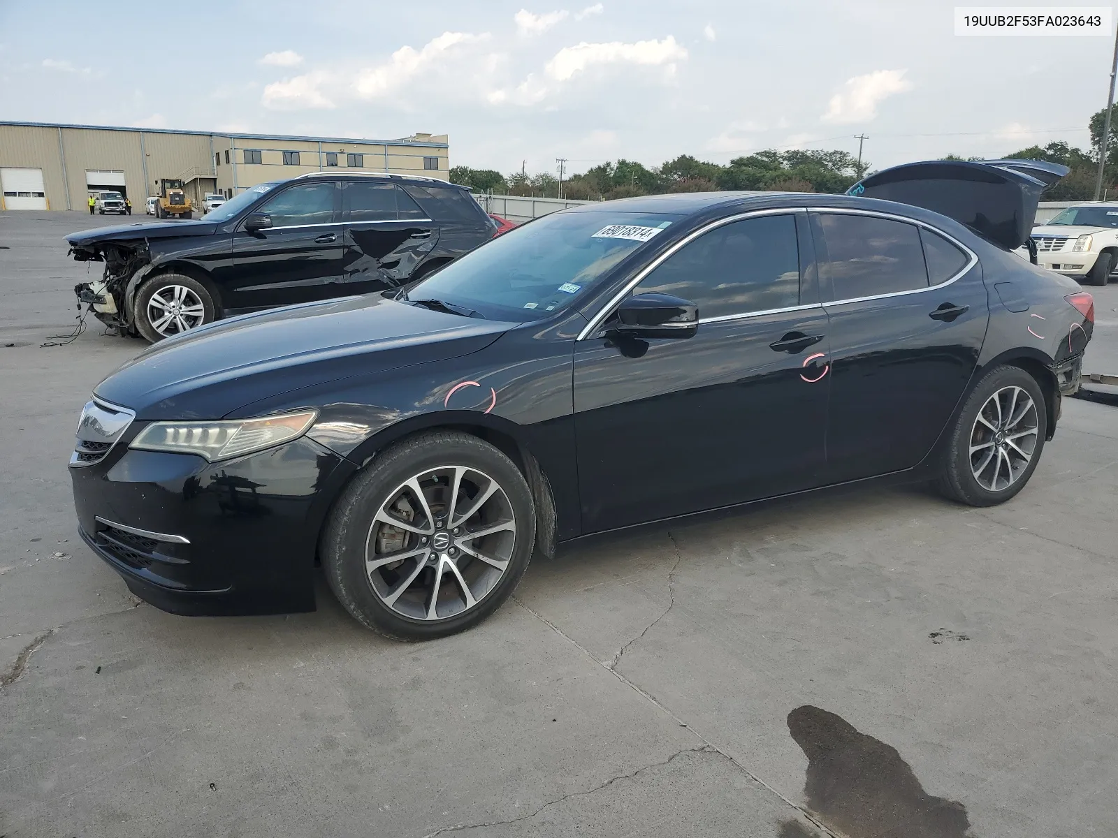 2015 Acura Tlx Tech VIN: 19UUB2F53FA023643 Lot: 69018314