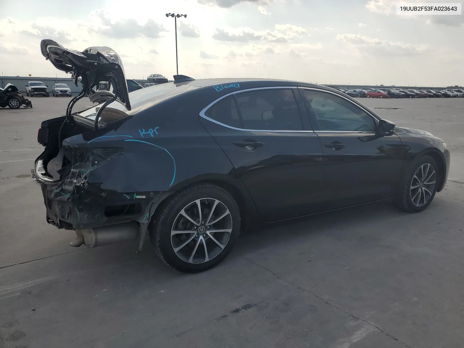 2015 Acura Tlx Tech VIN: 19UUB2F53FA023643 Lot: 69018314