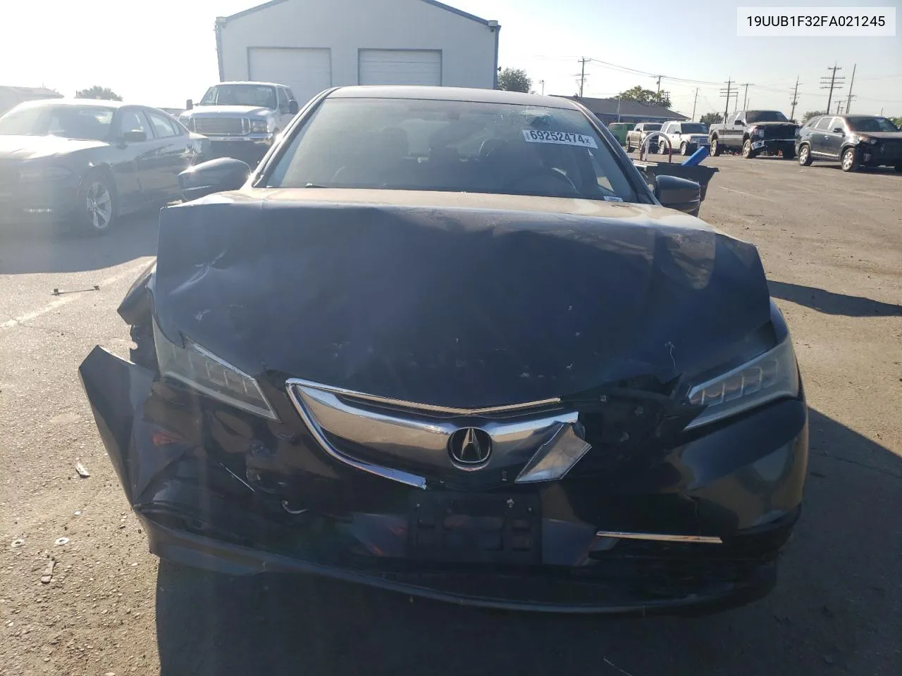 2015 Acura Tlx VIN: 19UUB1F32FA021245 Lot: 69252474