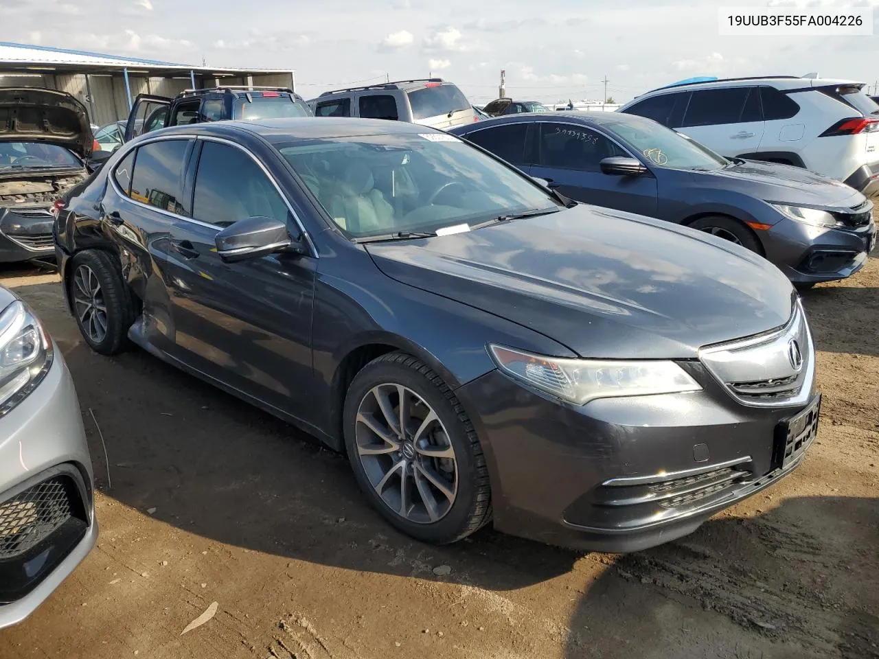 2015 Acura Tlx Tech VIN: 19UUB3F55FA004226 Lot: 69301674