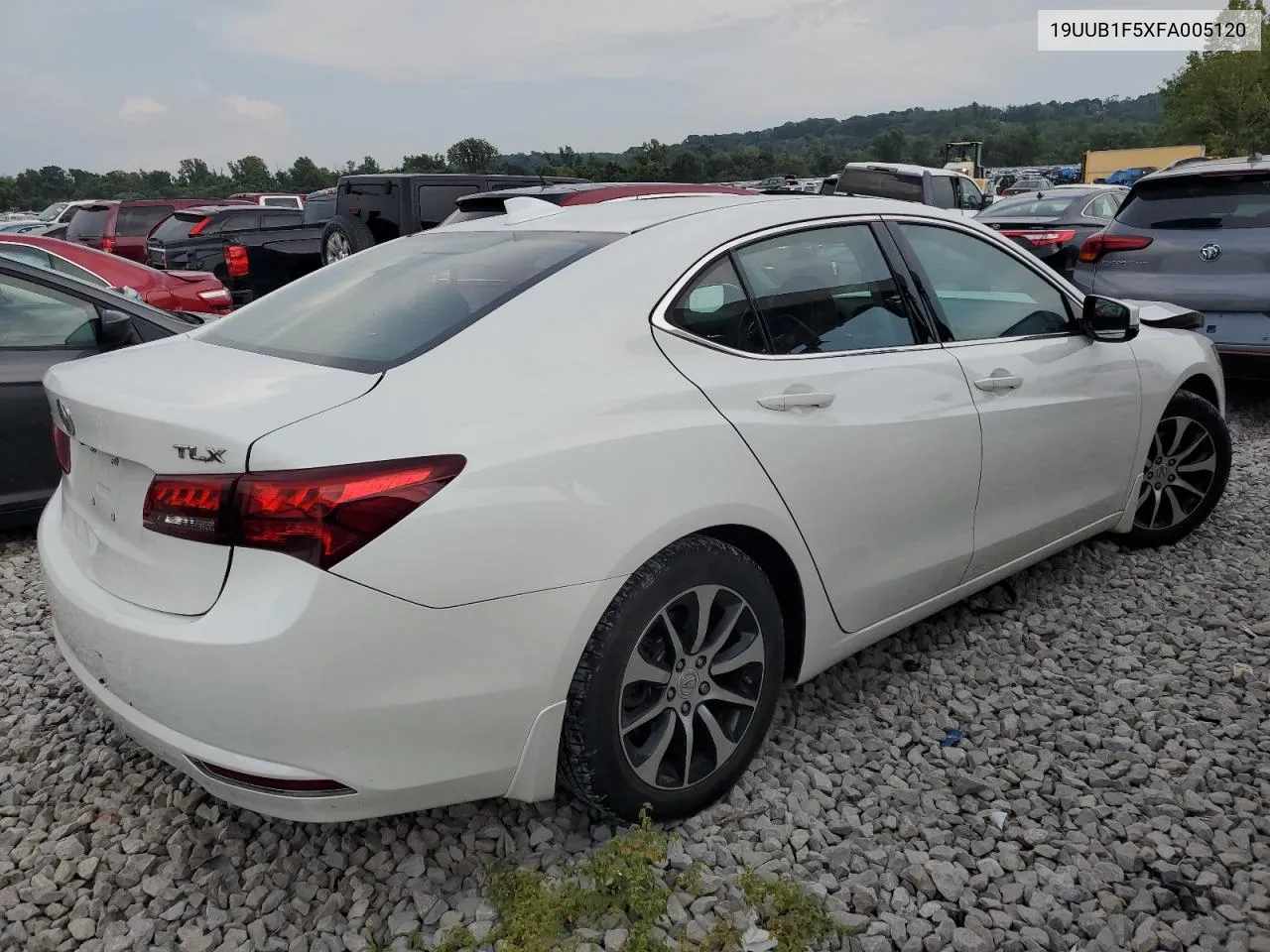 19UUB1F5XFA005120 2015 Acura Tlx Tech