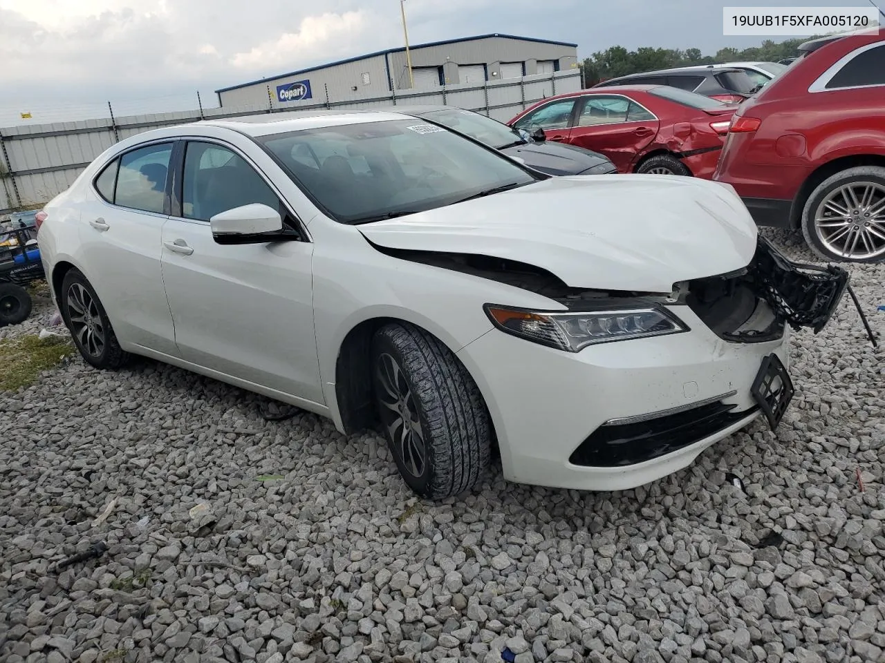 19UUB1F5XFA005120 2015 Acura Tlx Tech