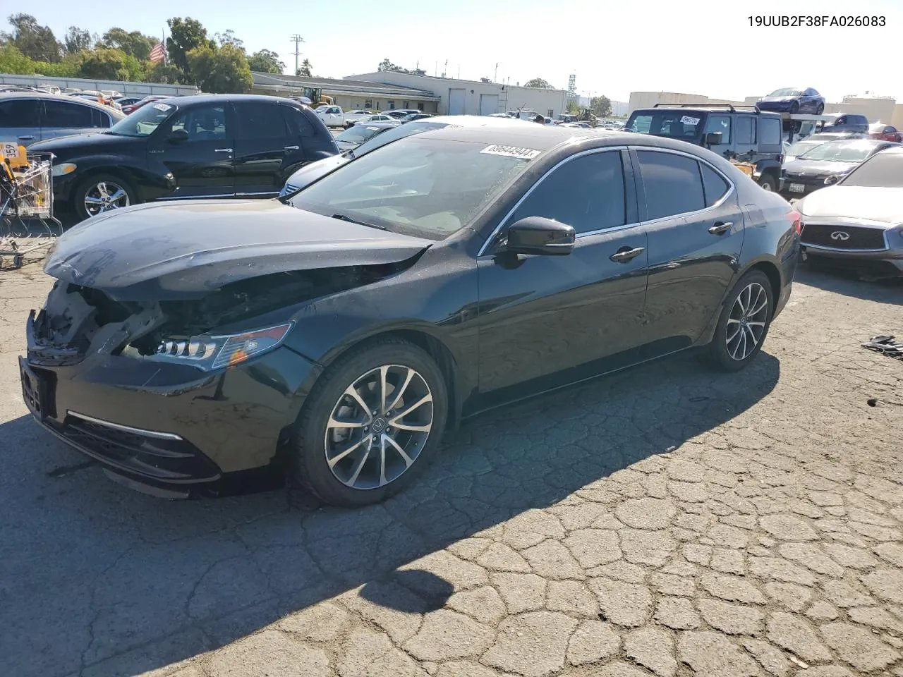 19UUB2F38FA026083 2015 Acura Tlx