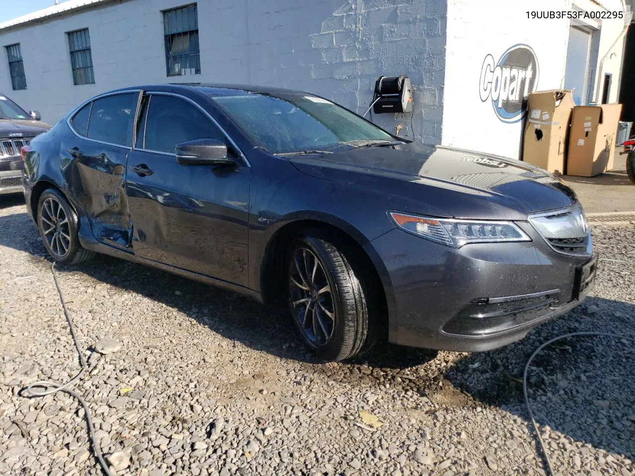 2015 Acura Tlx Tech VIN: 19UUB3F53FA002295 Lot: 70028864