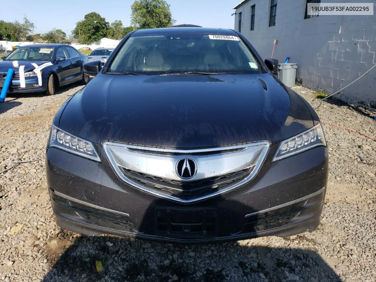 2015 Acura Tlx Tech VIN: 19UUB3F53FA002295 Lot: 70028864