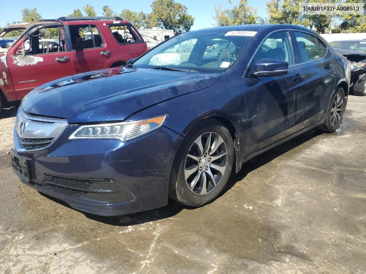 2015 Acura Tlx VIN: 19UUB1F32FA008513 Lot: 70098814