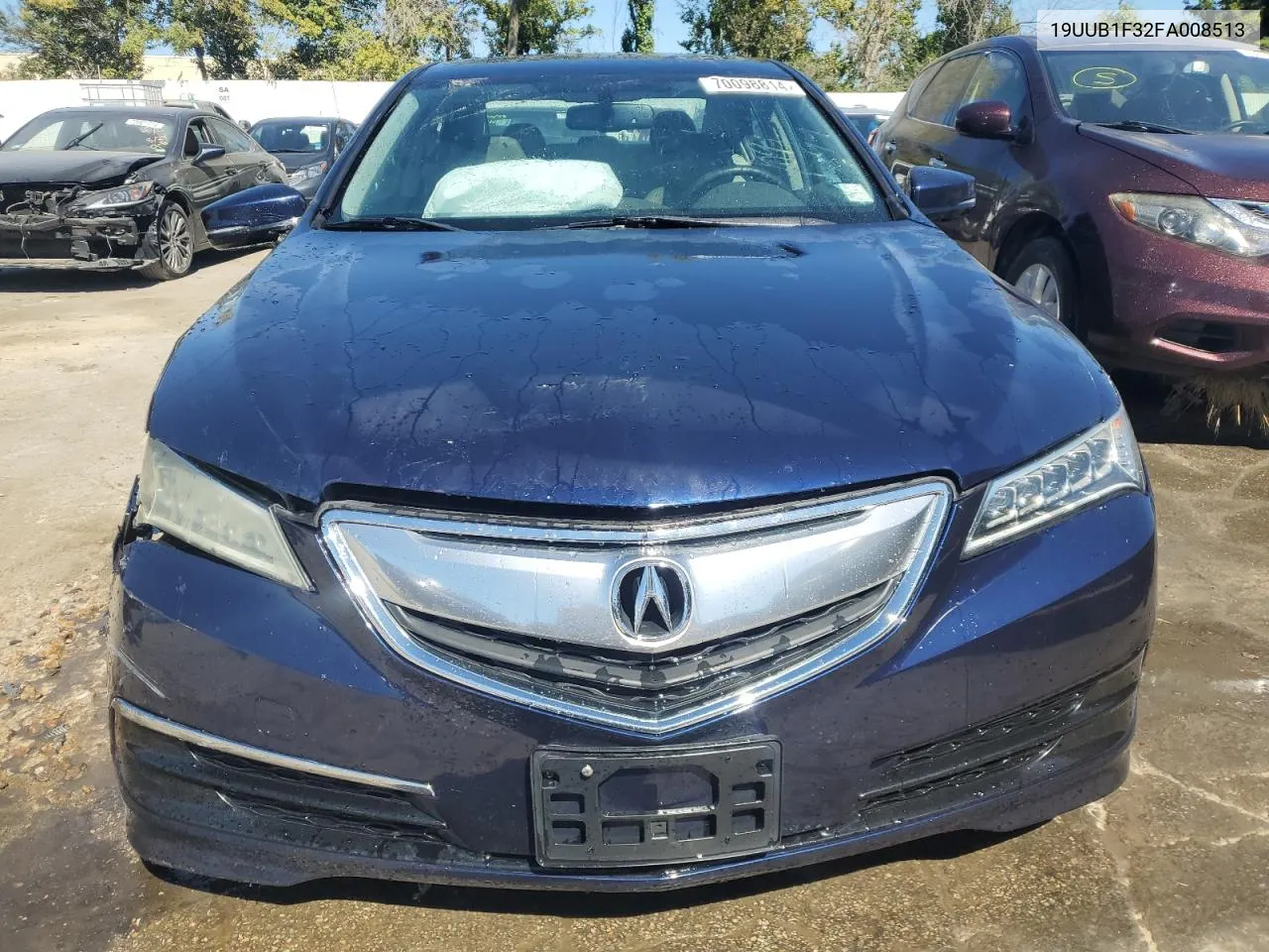 2015 Acura Tlx VIN: 19UUB1F32FA008513 Lot: 70098814