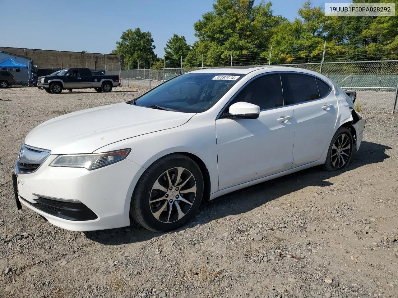 19UUB1F50FA028292 2015 Acura Tlx Tech