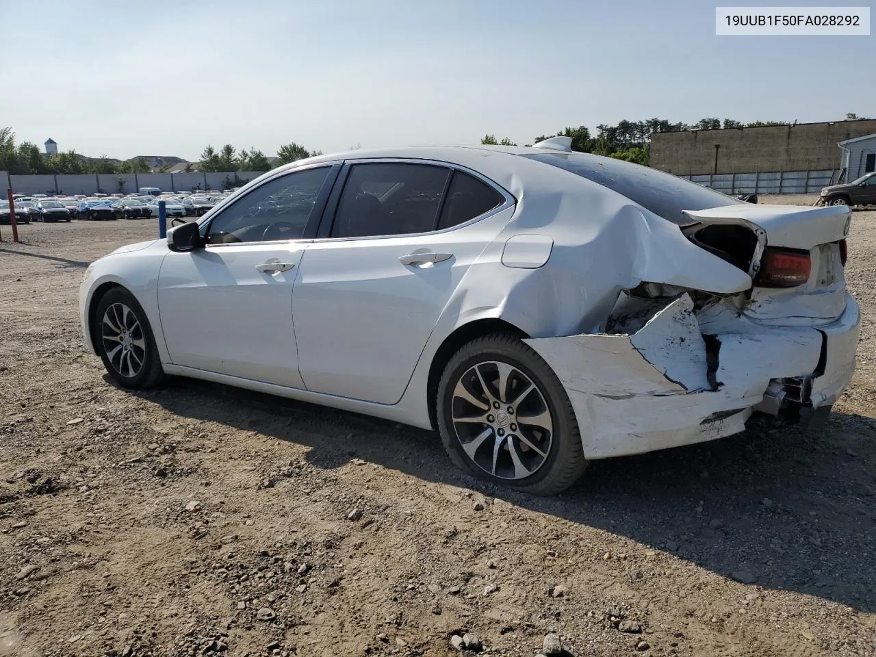 19UUB1F50FA028292 2015 Acura Tlx Tech