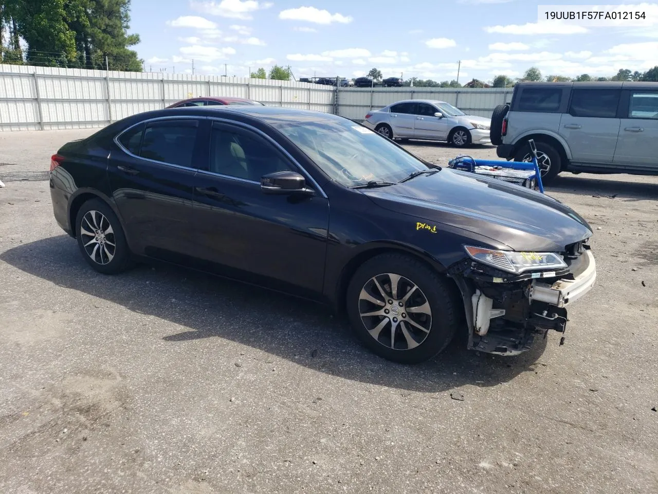 19UUB1F57FA012154 2015 Acura Tlx Tech