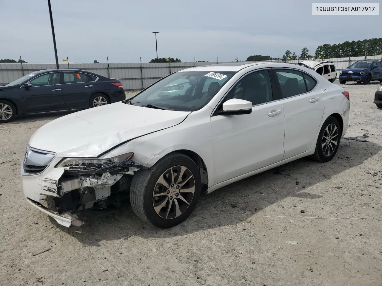 2015 Acura Tlx VIN: 19UUB1F35FA017917 Lot: 70865284