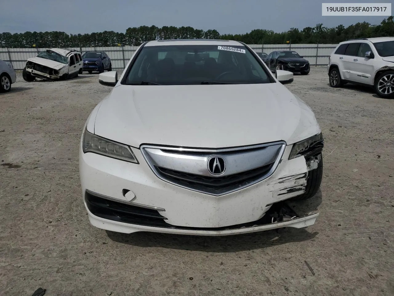 2015 Acura Tlx VIN: 19UUB1F35FA017917 Lot: 70865284