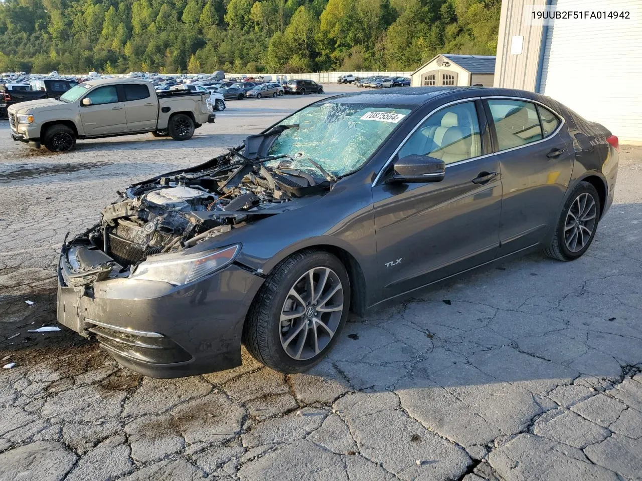 2015 Acura Tlx Tech VIN: 19UUB2F51FA014942 Lot: 70875554