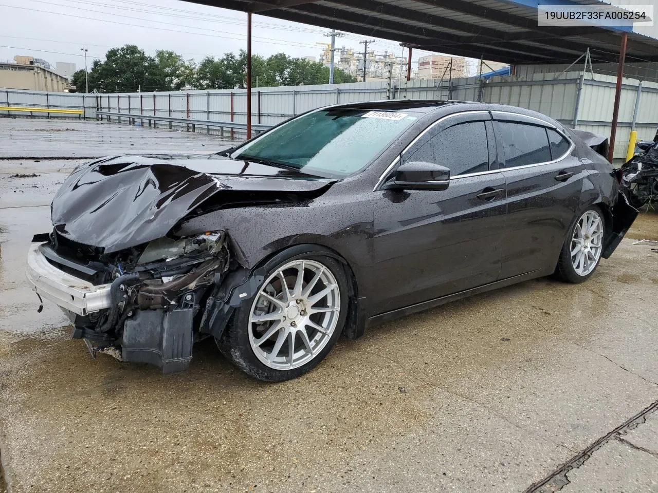 2015 Acura Tlx VIN: 19UUB2F33FA005254 Lot: 71136094