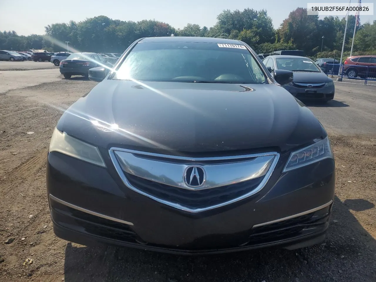 2015 Acura Tlx Tech VIN: 19UUB2F56FA000826 Lot: 71170174