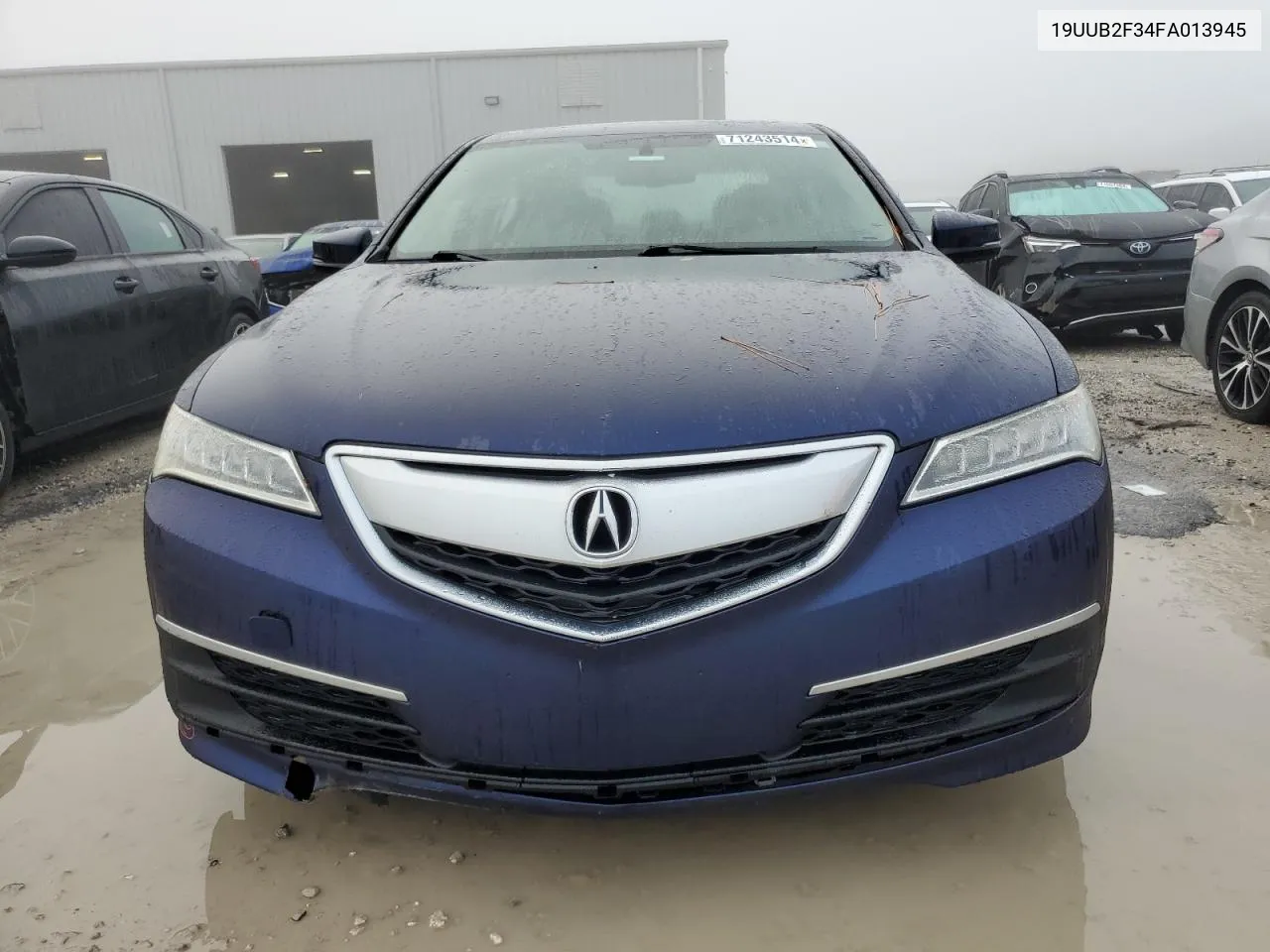 2015 Acura Tlx VIN: 19UUB2F34FA013945 Lot: 71243514