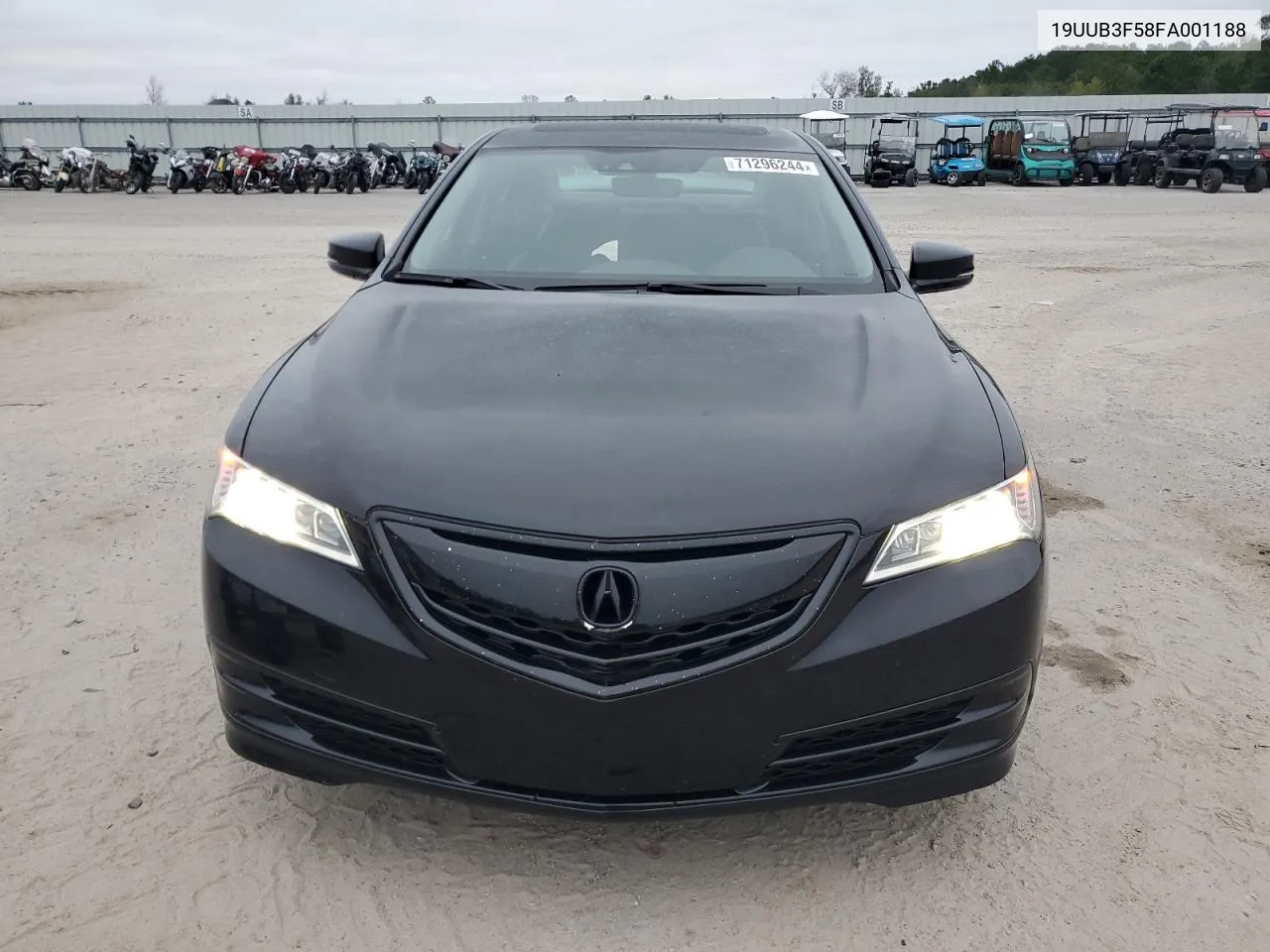 2015 Acura Tlx Tech VIN: 19UUB3F58FA001188 Lot: 71296244