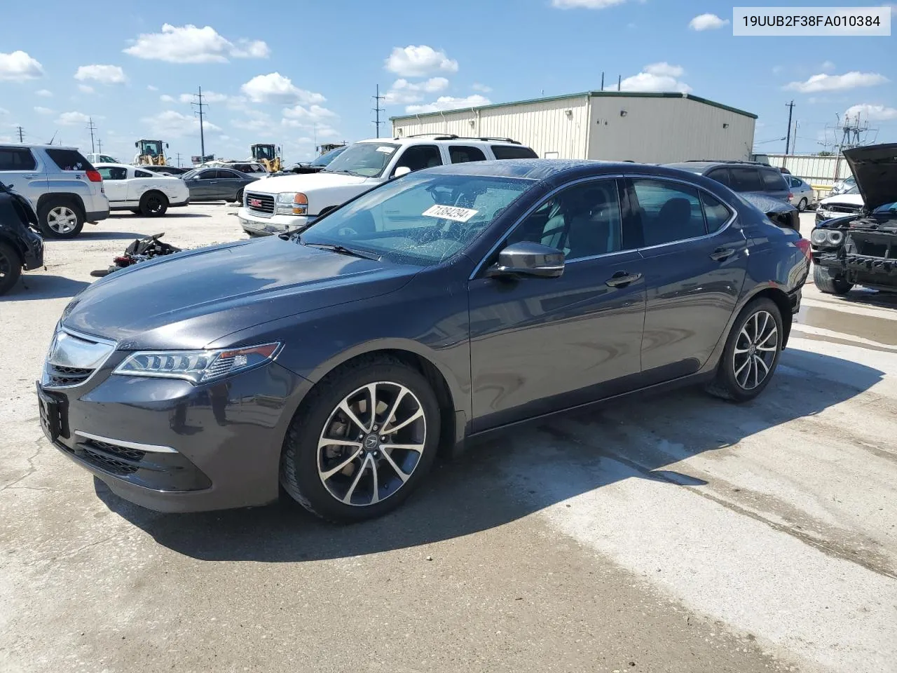 2015 Acura Tlx VIN: 19UUB2F38FA010384 Lot: 71384294