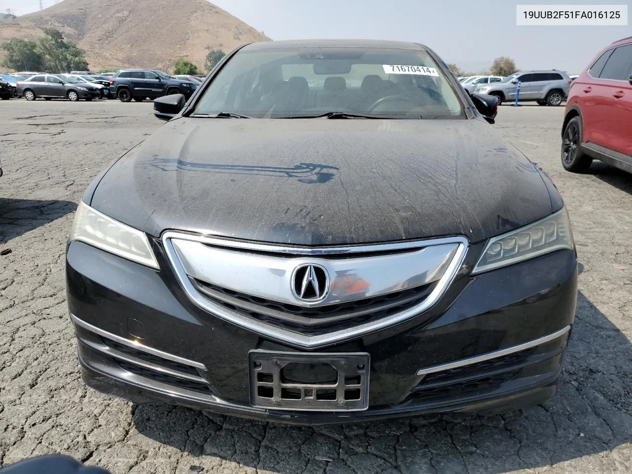 2015 Acura Tlx Tech VIN: 19UUB2F51FA016125 Lot: 71670414