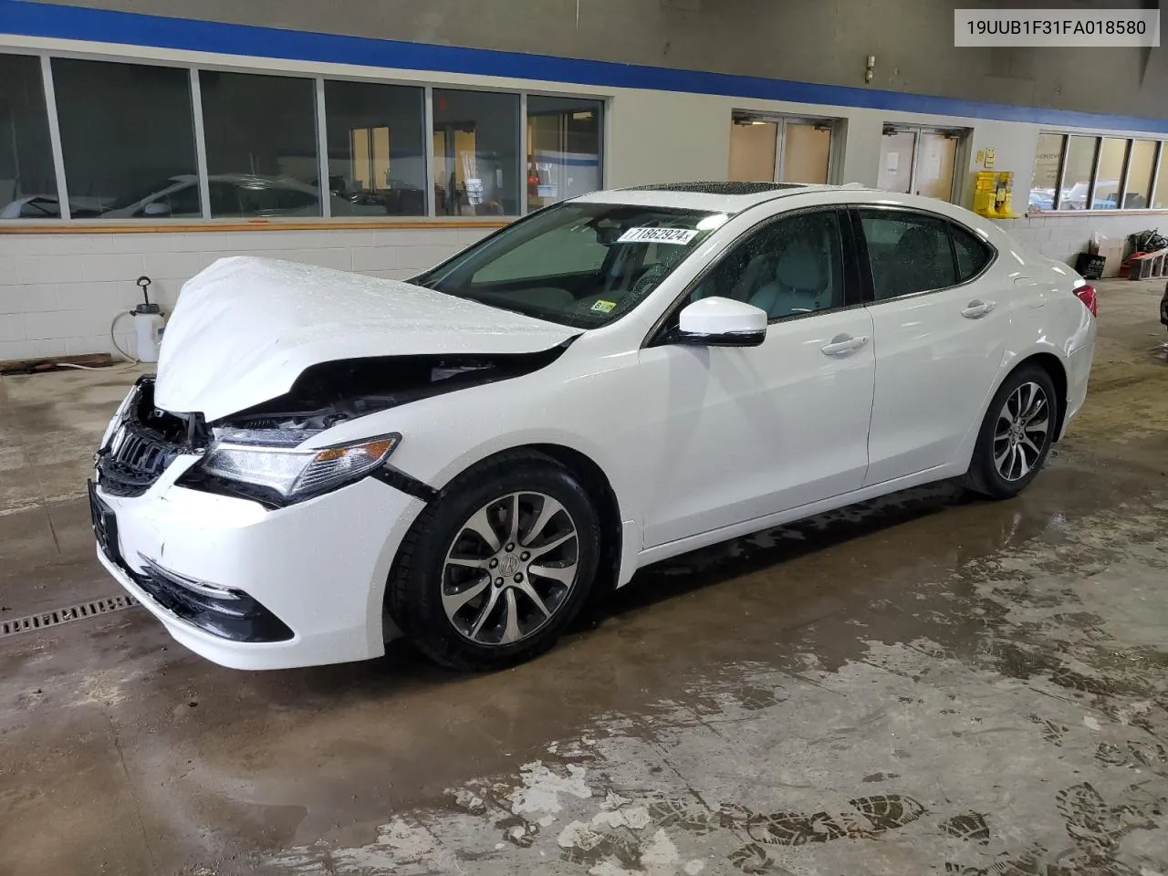 2015 Acura Tlx VIN: 19UUB1F31FA018580 Lot: 71862924