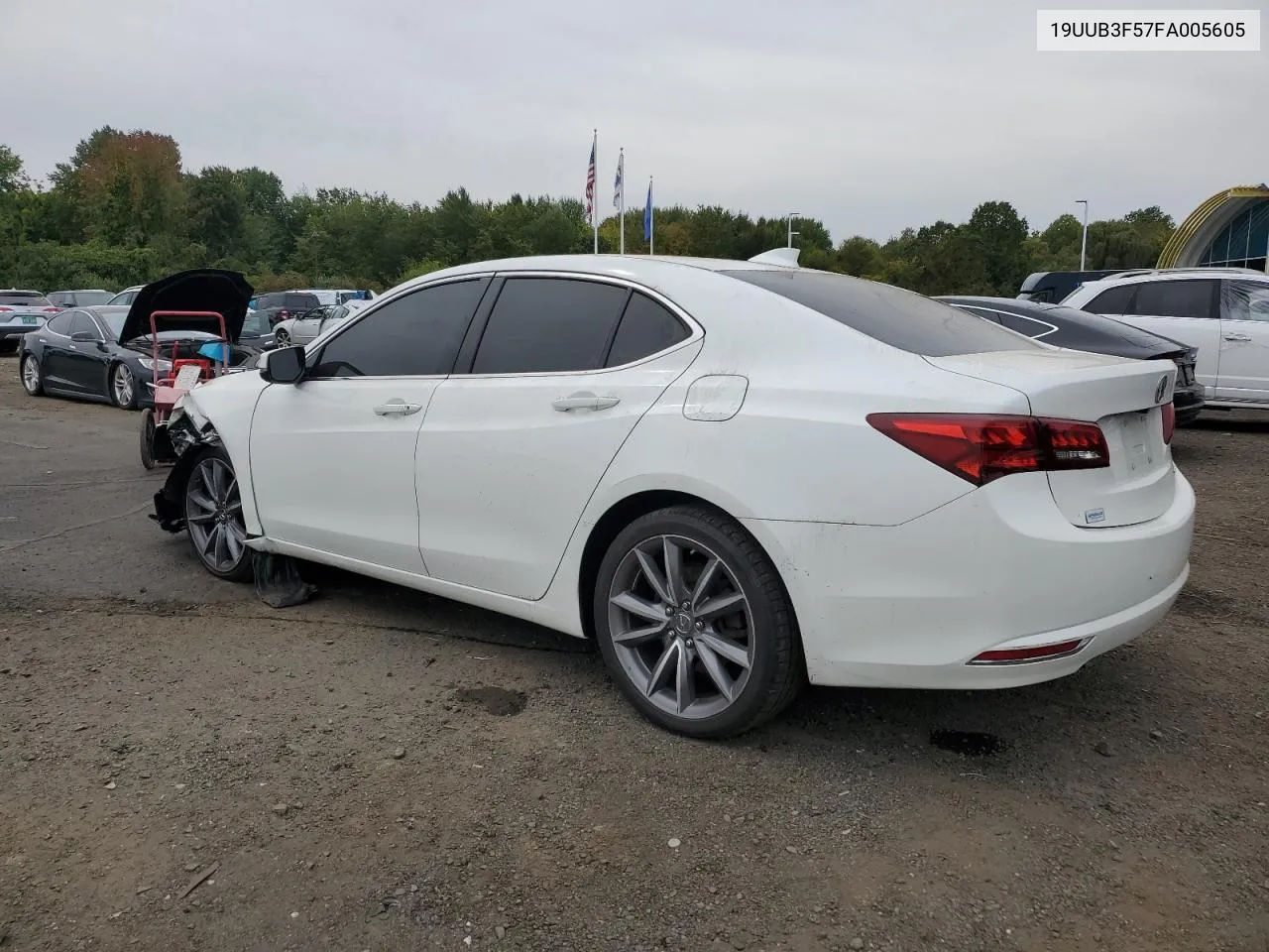 2015 Acura Tlx Tech VIN: 19UUB3F57FA005605 Lot: 71883054