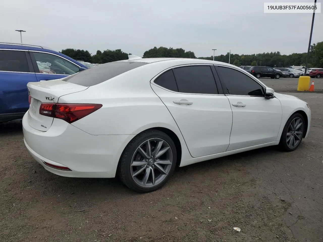 2015 Acura Tlx Tech VIN: 19UUB3F57FA005605 Lot: 71883054