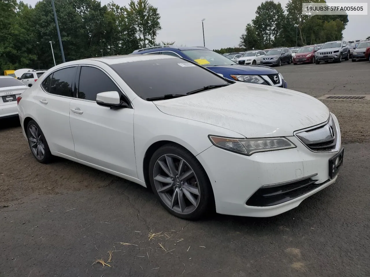 2015 Acura Tlx Tech VIN: 19UUB3F57FA005605 Lot: 71883054