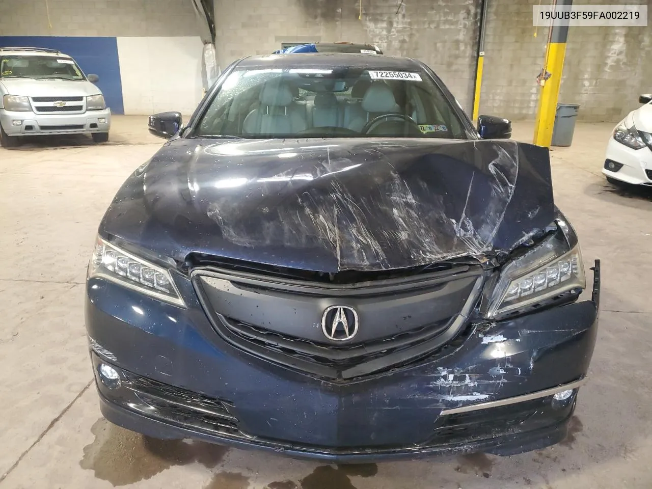 2015 Acura Tlx Tech VIN: 19UUB3F59FA002219 Lot: 72255034