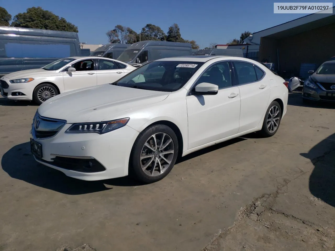 2015 Acura Tlx Advance VIN: 19UUB2F79FA010297 Lot: 72288714