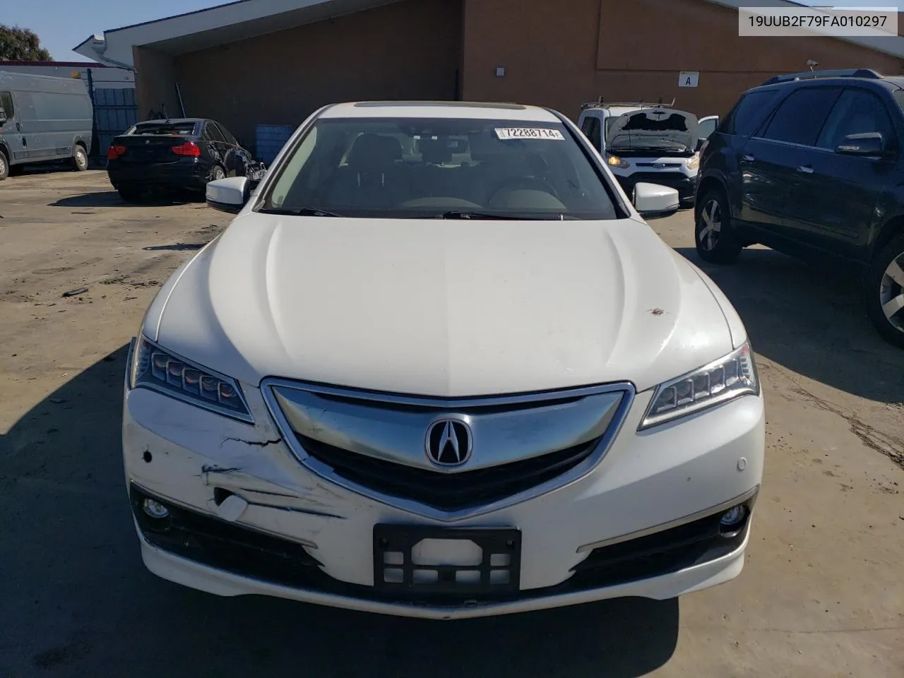 2015 Acura Tlx Advance VIN: 19UUB2F79FA010297 Lot: 72288714