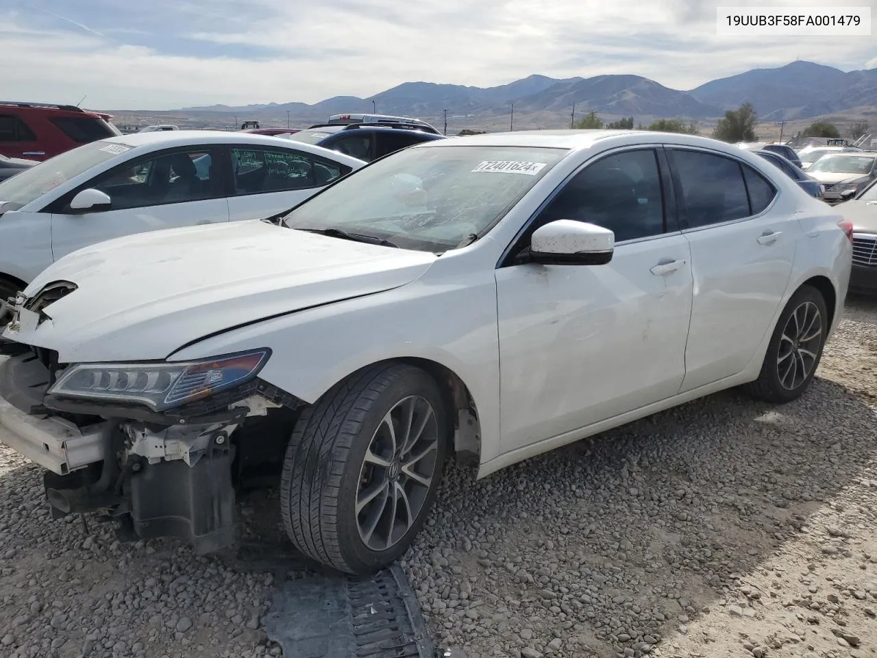 2015 Acura Tlx Tech VIN: 19UUB3F58FA001479 Lot: 72401624