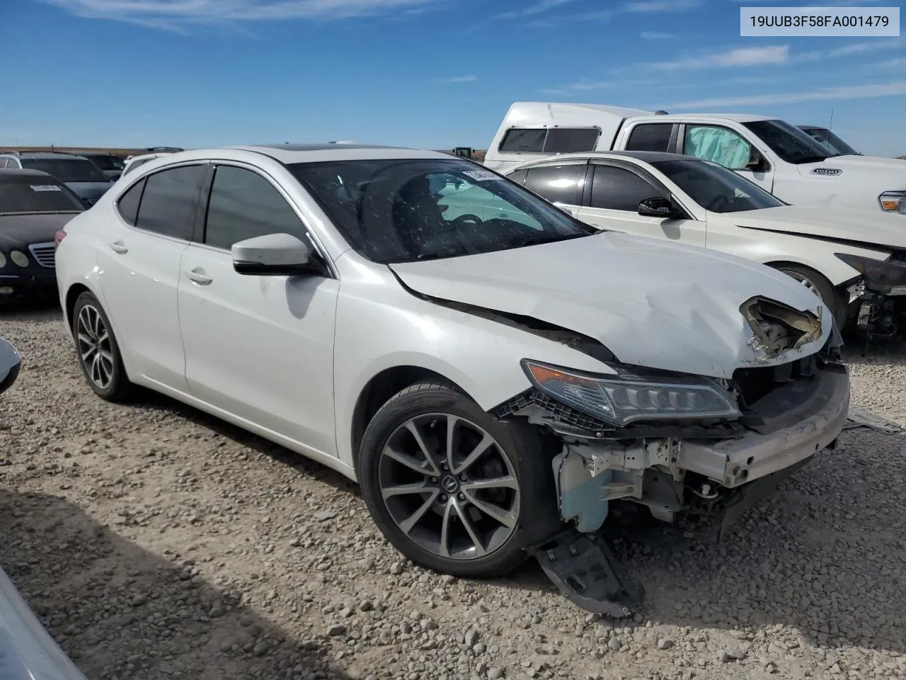 2015 Acura Tlx Tech VIN: 19UUB3F58FA001479 Lot: 72401624