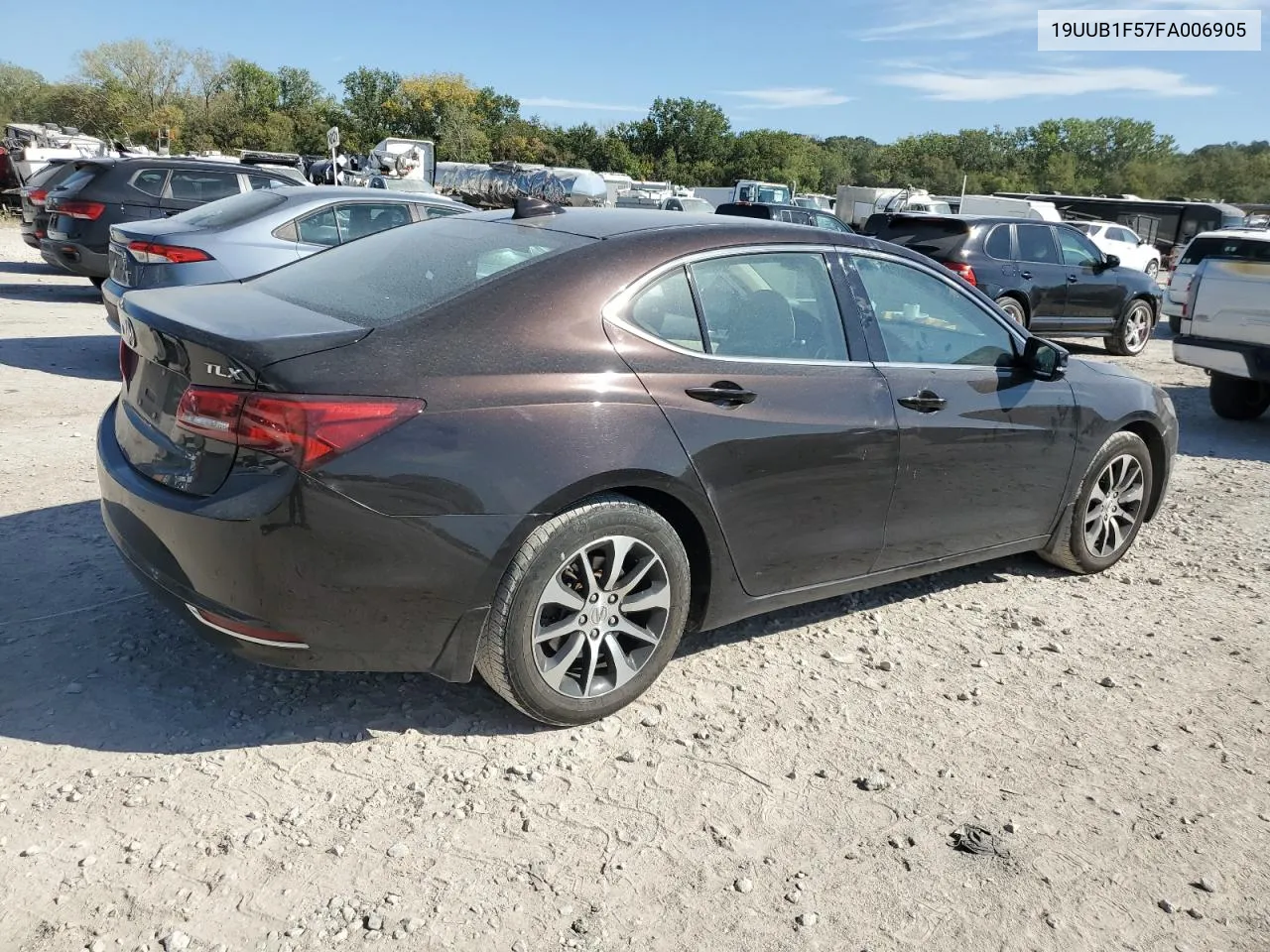 2015 Acura Tlx Tech VIN: 19UUB1F57FA006905 Lot: 72712834