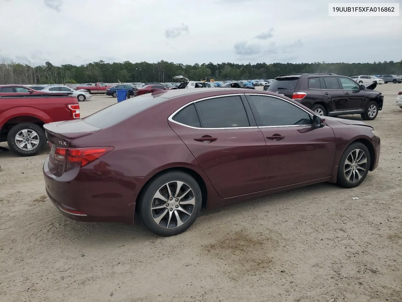 2015 Acura Tlx Tech VIN: 19UUB1F5XFA016862 Lot: 72930614