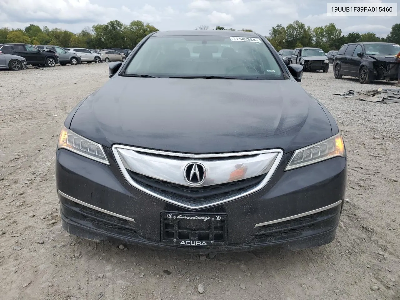 2015 Acura Tlx VIN: 19UUB1F39FA015460 Lot: 72942884