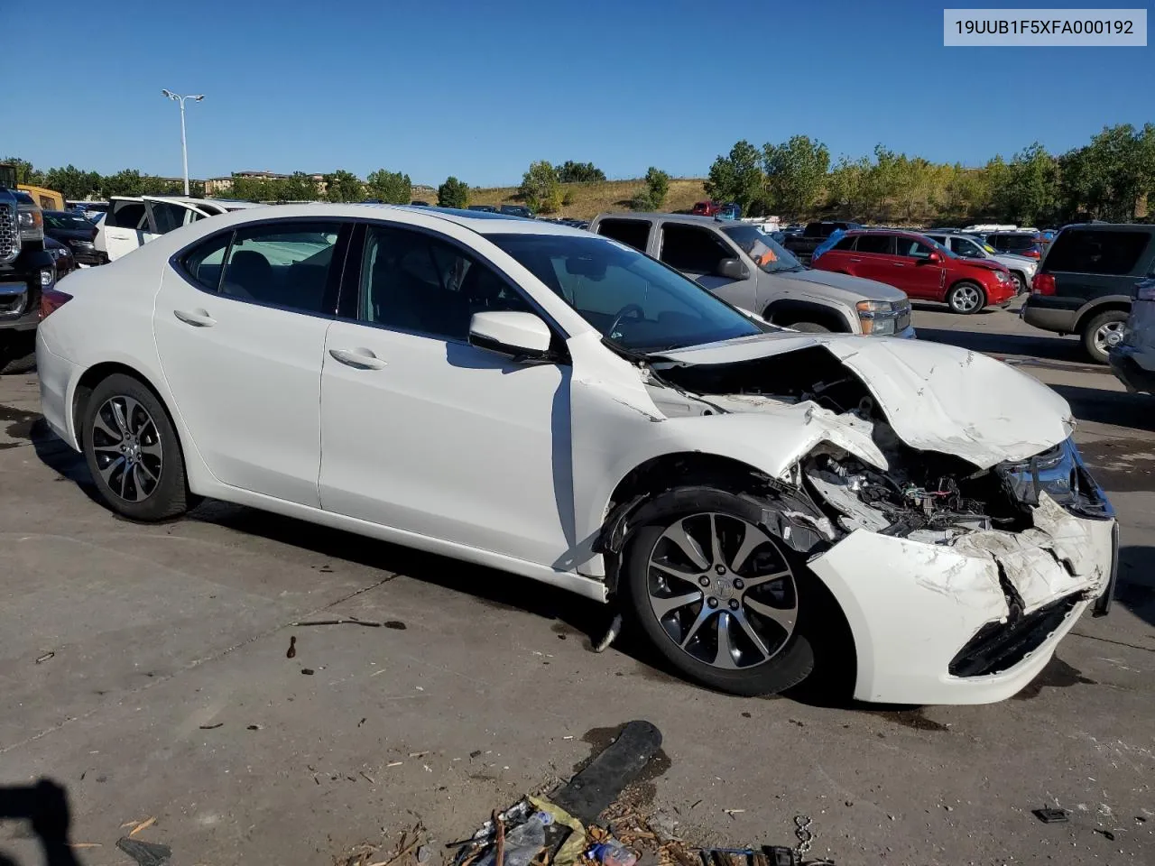 2015 Acura Tlx Tech VIN: 19UUB1F5XFA000192 Lot: 73026704