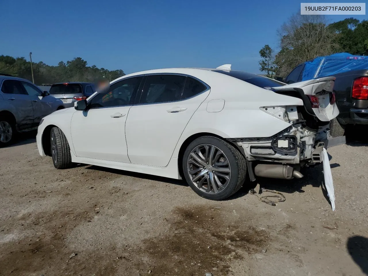 2015 Acura Tlx Advance VIN: 19UUB2F71FA000203 Lot: 73159084