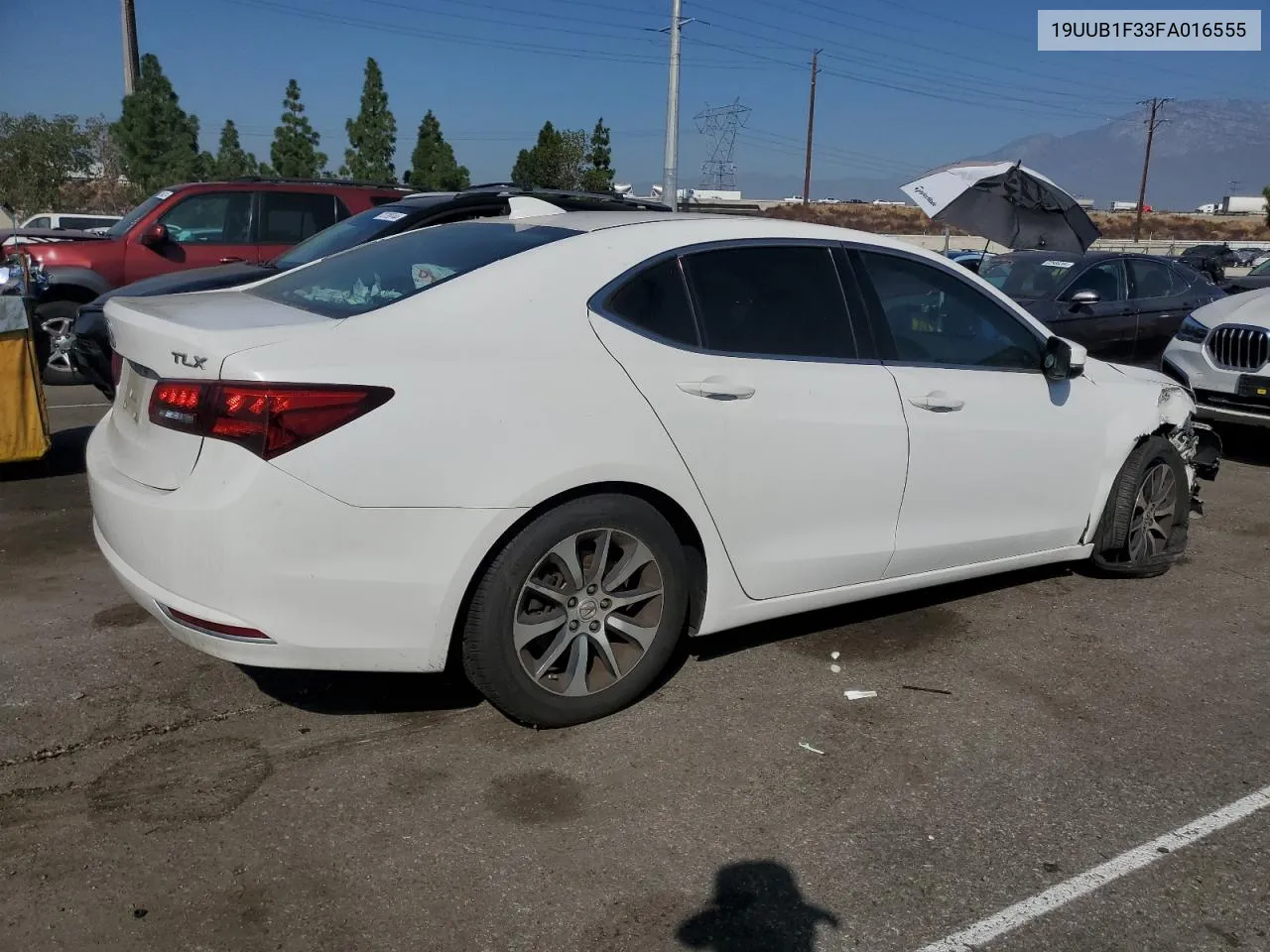 2015 Acura Tlx VIN: 19UUB1F33FA016555 Lot: 73318794