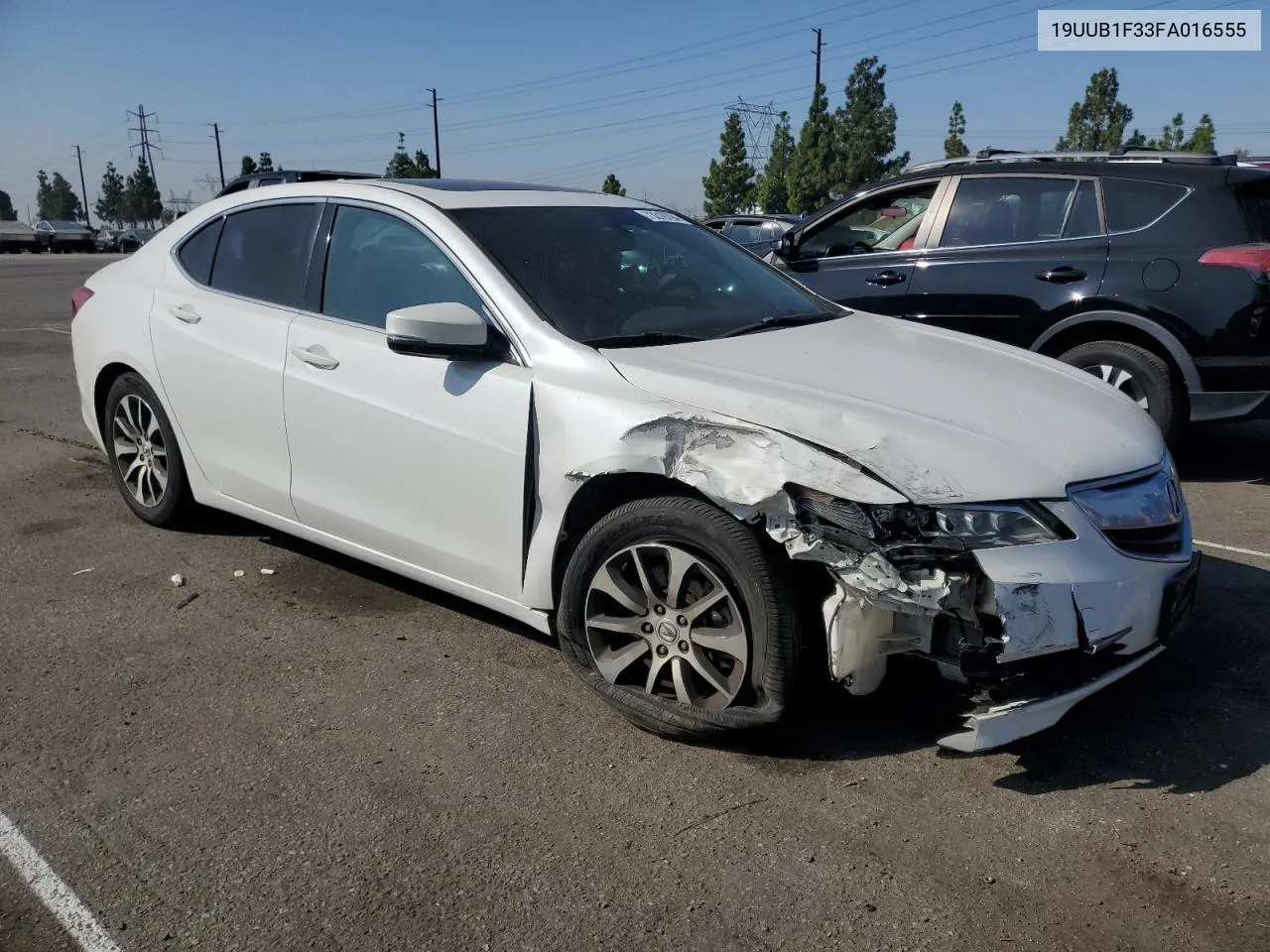 2015 Acura Tlx VIN: 19UUB1F33FA016555 Lot: 73318794