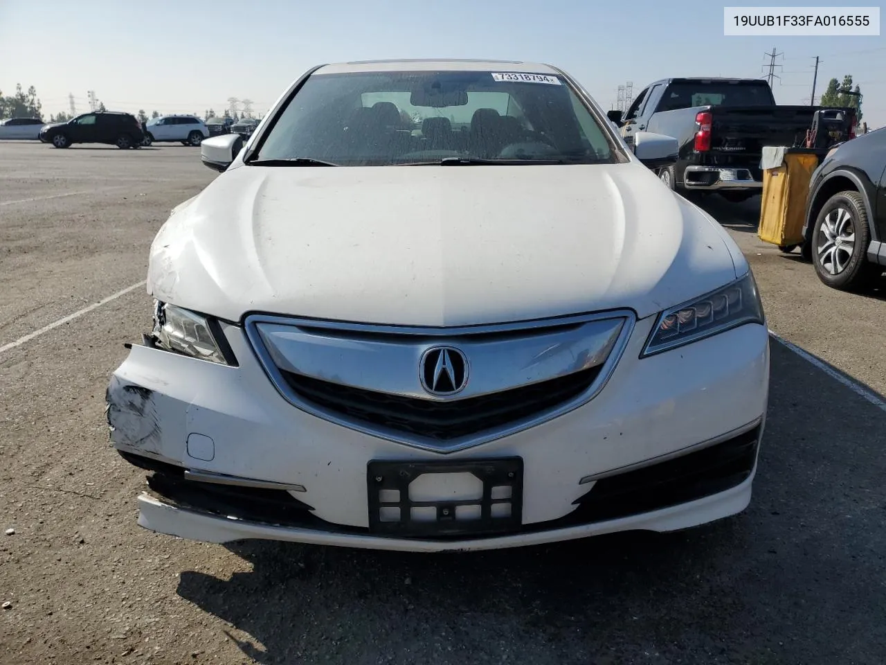 2015 Acura Tlx VIN: 19UUB1F33FA016555 Lot: 73318794