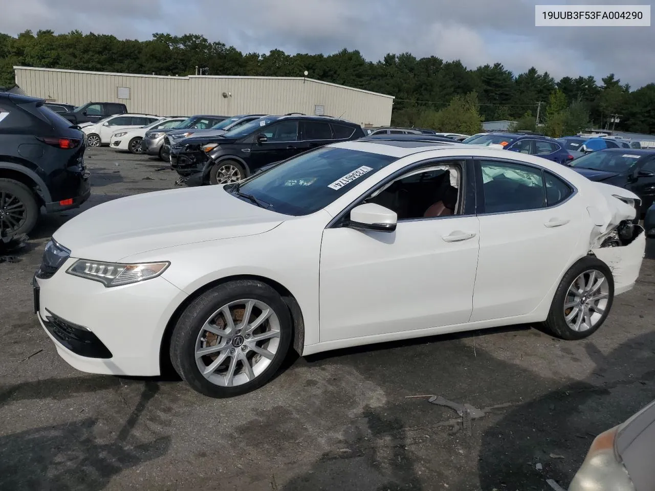 2015 Acura Tlx Tech VIN: 19UUB3F53FA004290 Lot: 73340174