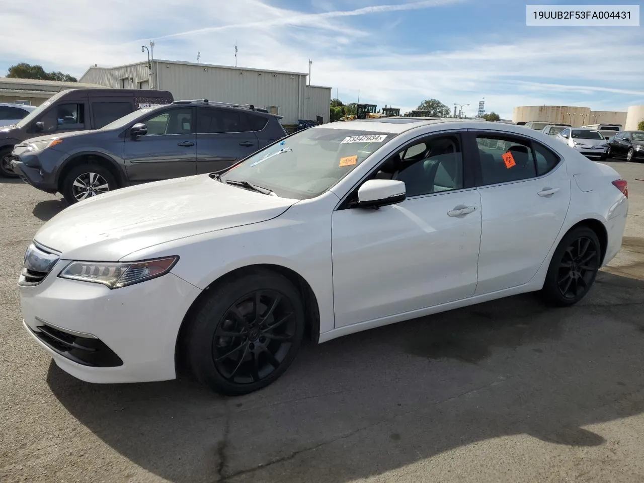 2015 Acura Tlx Tech VIN: 19UUB2F53FA004431 Lot: 73342934