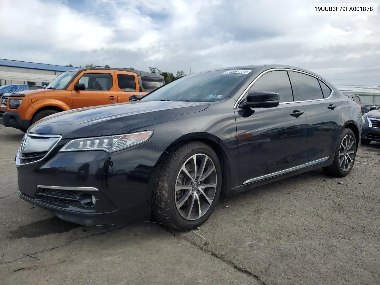 2015 Acura Tlx Advance VIN: 19UUB3F79FA001878 Lot: 73561114