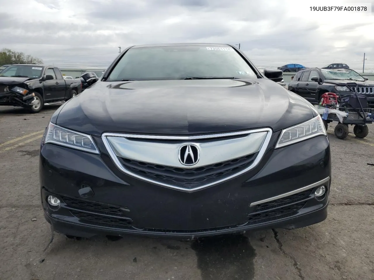 2015 Acura Tlx Advance VIN: 19UUB3F79FA001878 Lot: 73561114